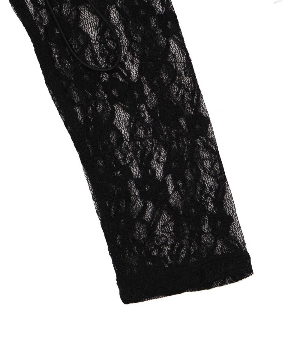 WEGO レースダブルジップパーカー 