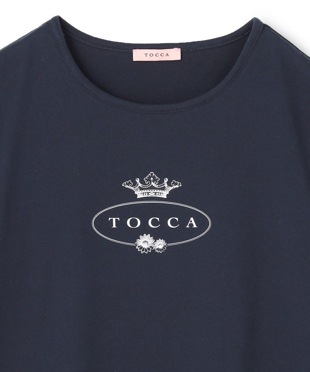 TOCCA 【洗える】TOCCA LOGO TEE Tシャツ 