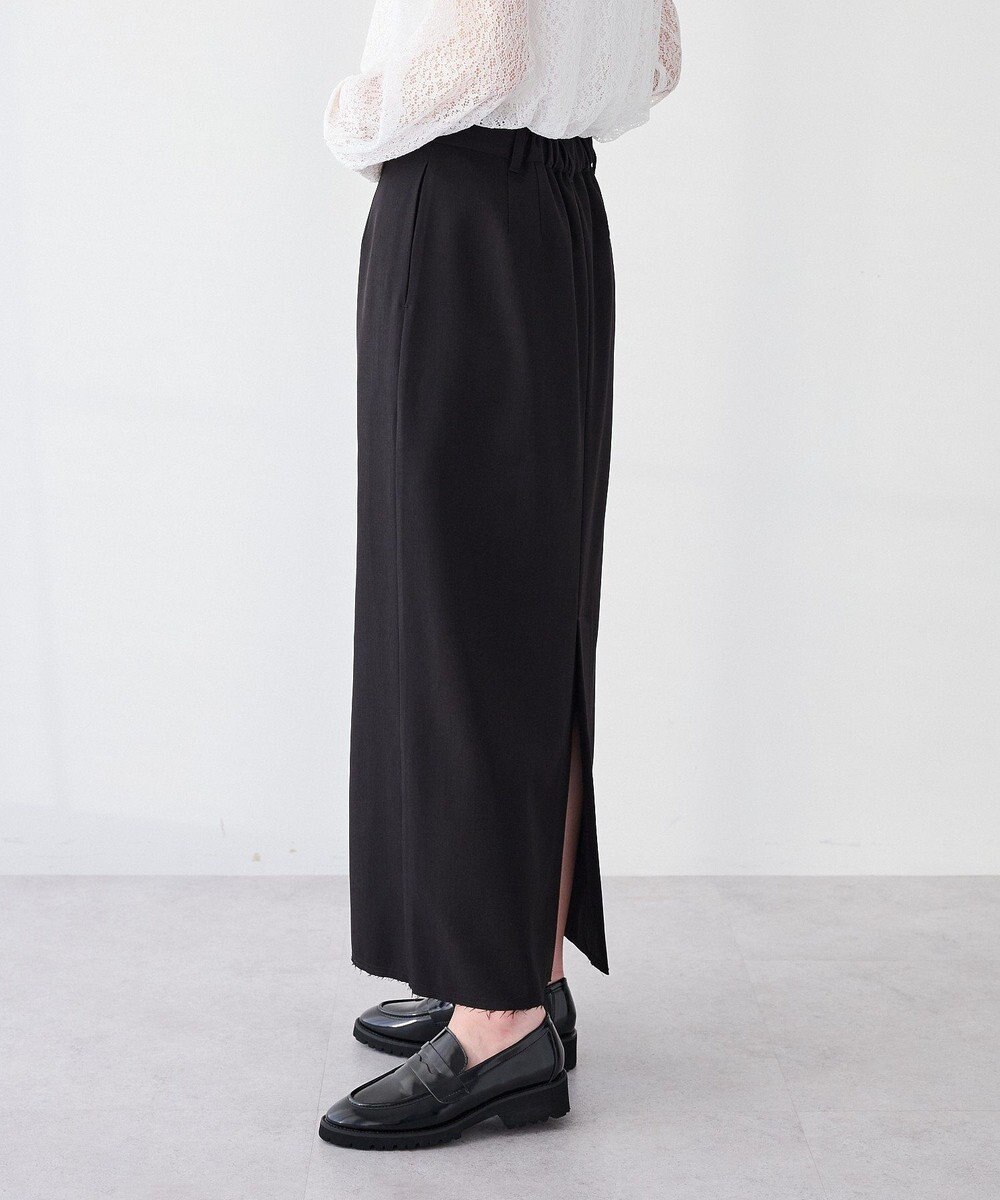 CRAFT STANDARD BOUTIQUE ＜セレモニー＞カットアウトヘムIラインスカート 