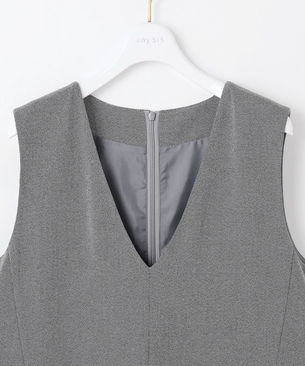 ANY SIS S ビューティサーモ2WAYストレッチ ジャンパースカート 