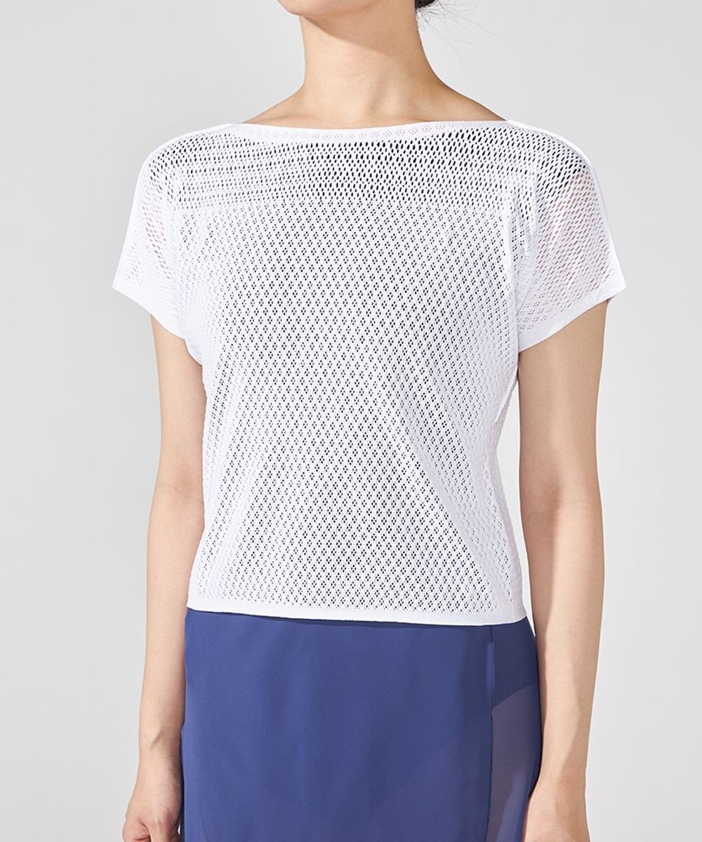 Chacott キシリトールコンパクトニットTシャツ 