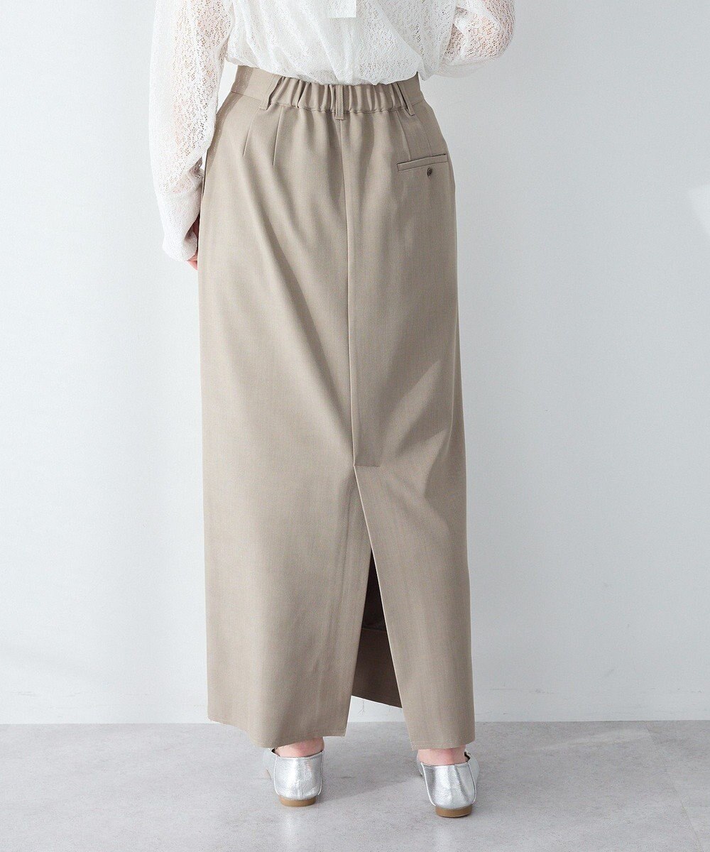 CRAFT STANDARD BOUTIQUE ＜セレモニー＞カットアウトヘムIラインスカート 