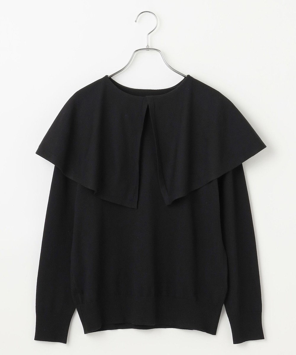 #Newans 【洗える】ケープカラープルオーバー 