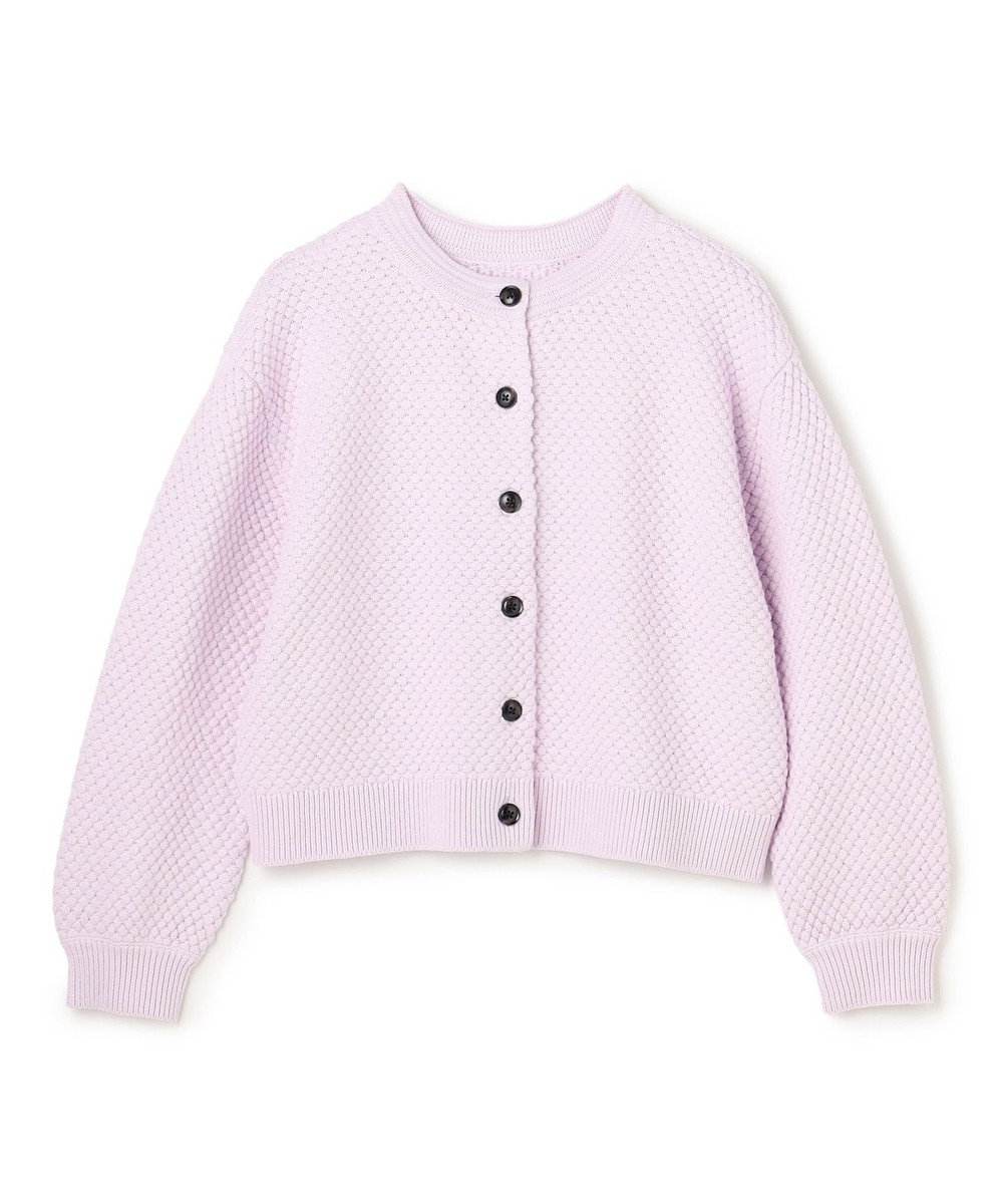 UNFILO 【前後着用可能】ポップコーンニット 2WAYカーディガン 