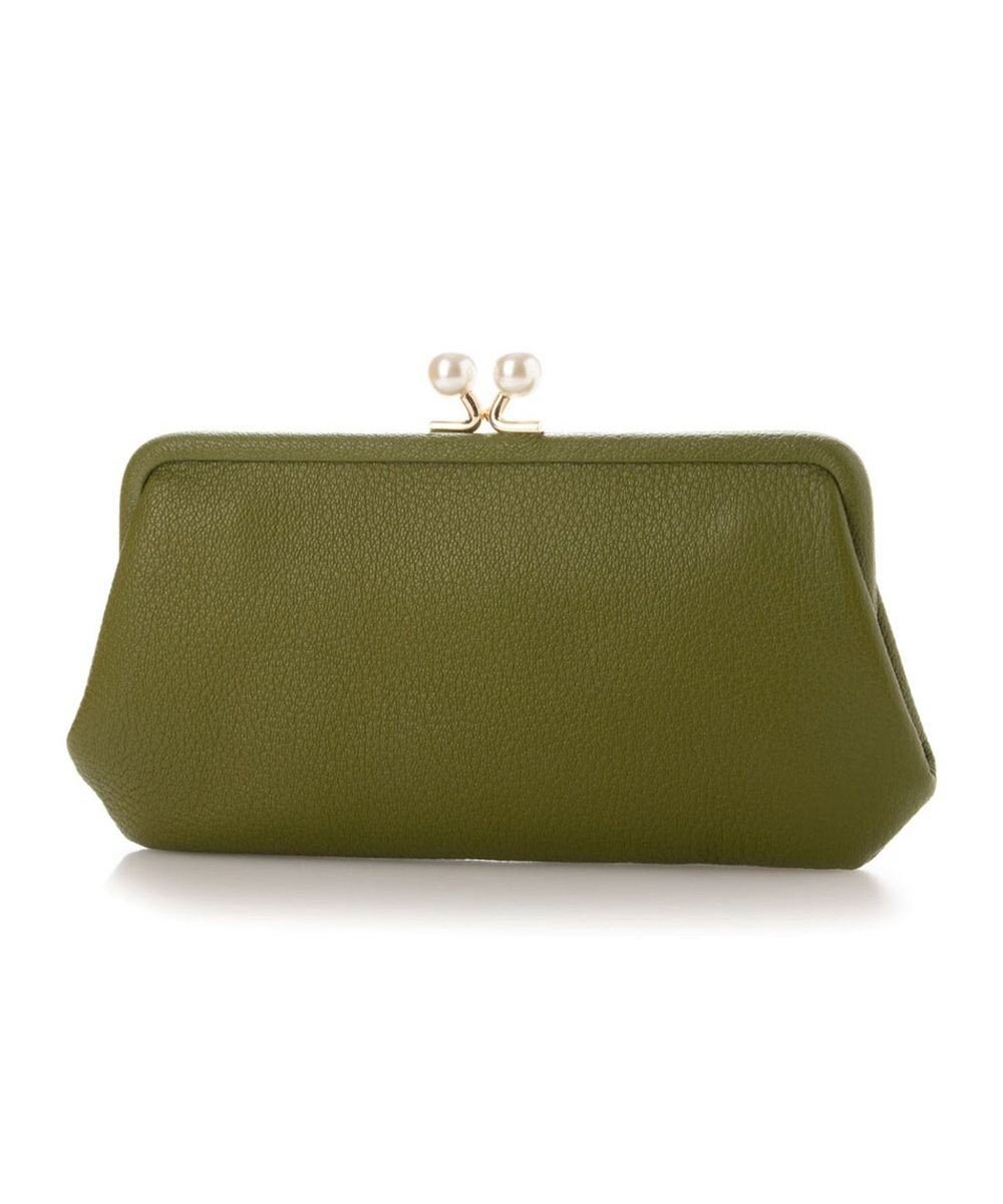 UNBILLION ペルケ perche / アクリル玉がま口長財布 