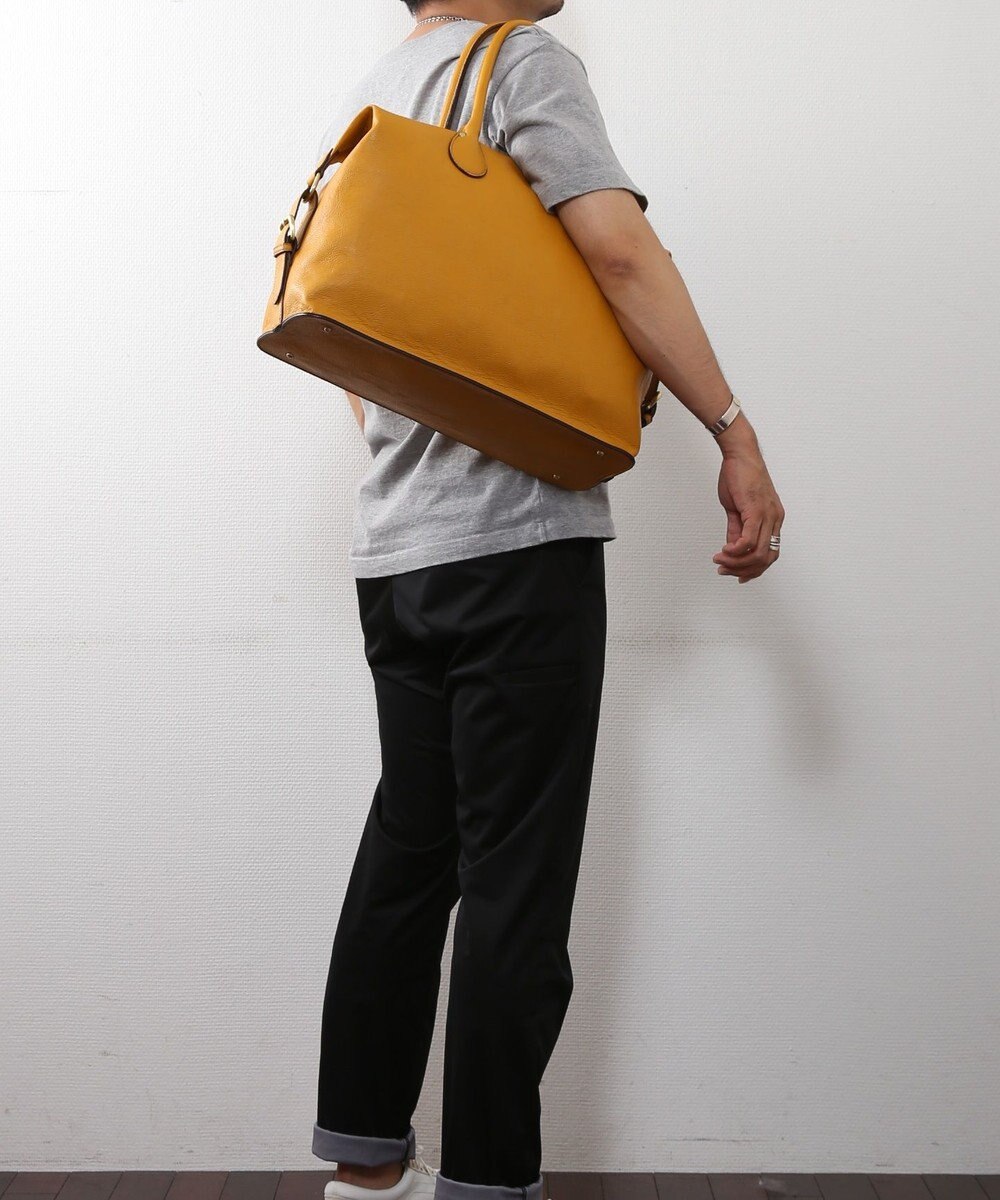 UNBILLION Otias シュリンクタイプ合皮タウンボストンバッグ 