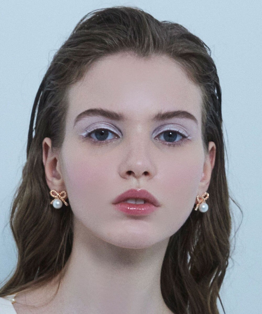 TOCCA PROMISE PEARL RIBBON EARRINGS イヤリング 