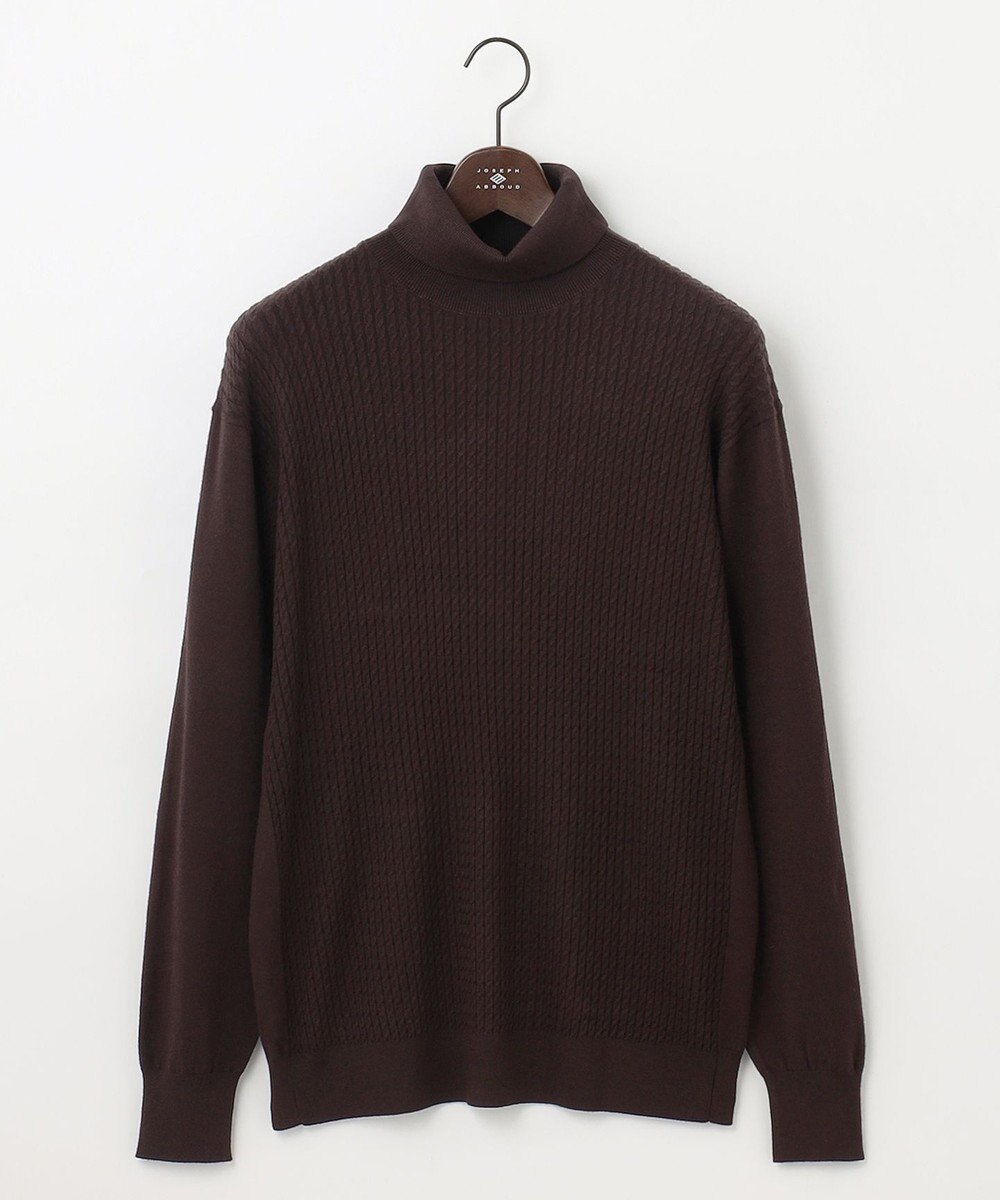 JOSEPH ABBOUD 【キングサイズ・チクチクしないタートルネック/イージーケア/3シーズン対応】 コンフォートタートルネックセーター 