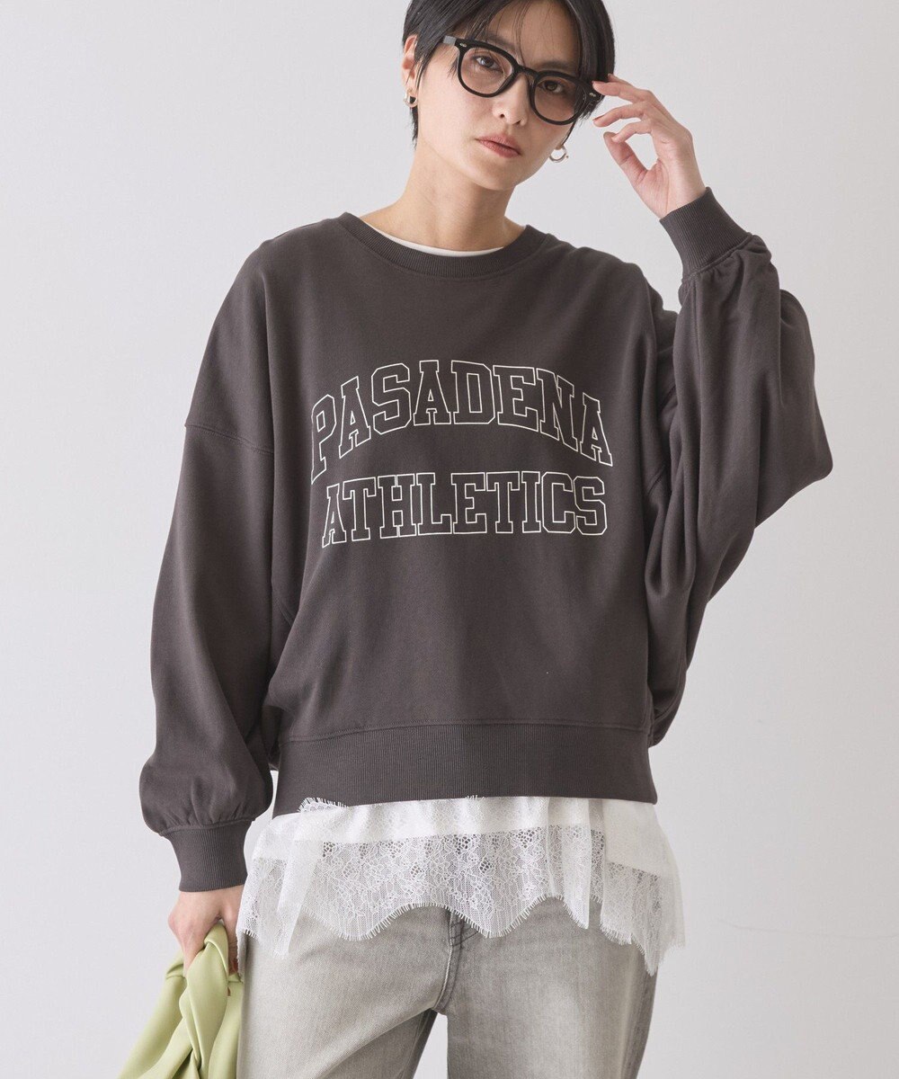 AMERICAN HOLIC カレッジロゴドルマンスウェット 