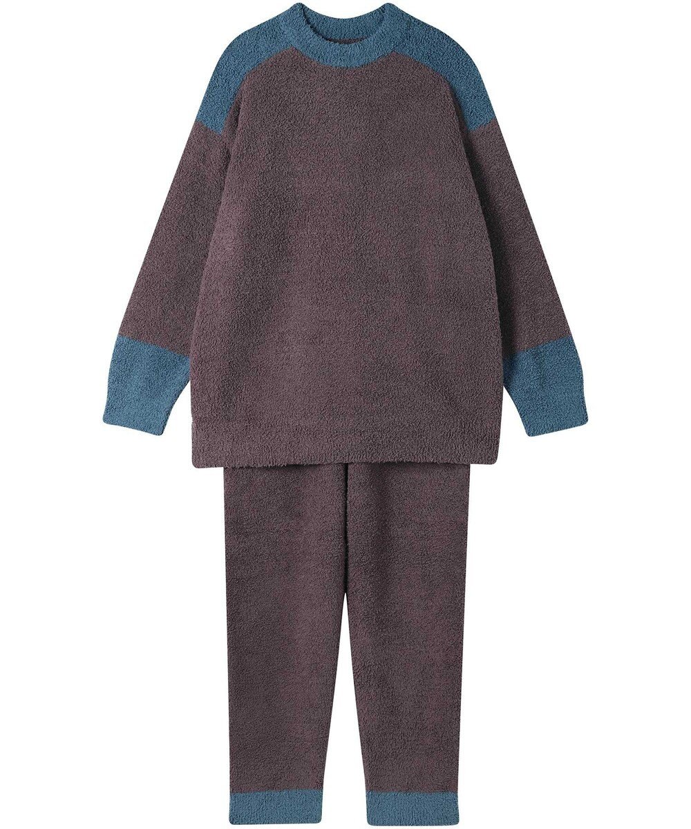 une nana cool カラーブロッキング　プルオーバー＆ロングパンツセット 