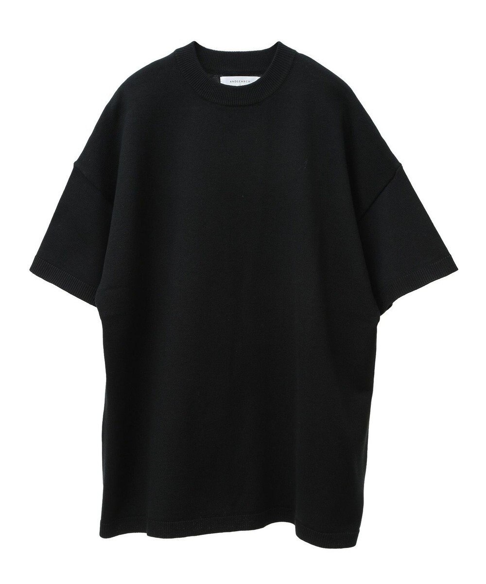 Green Parks ・ＡＮＤＳＥＡＲＣＨ　ニット５分袖プルオーバー 