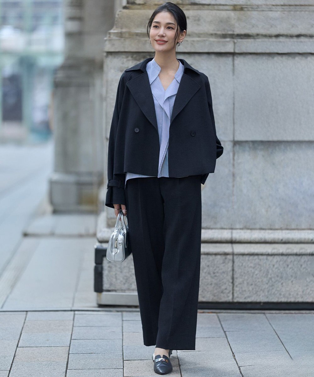 ICB ミックスブッチャー ワイドパンツ 