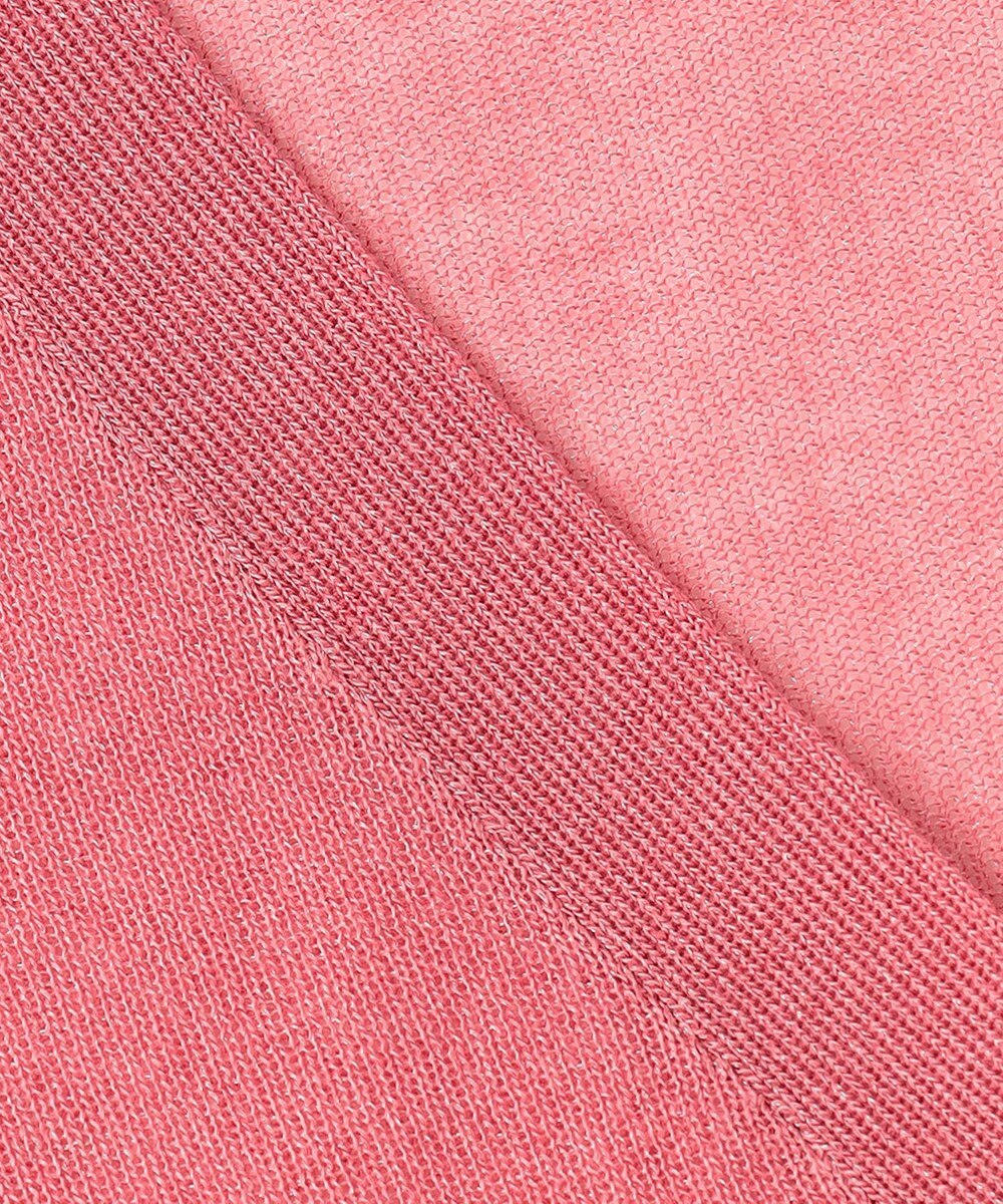 Feroux 【洗える】Vネックシアー カーデ 