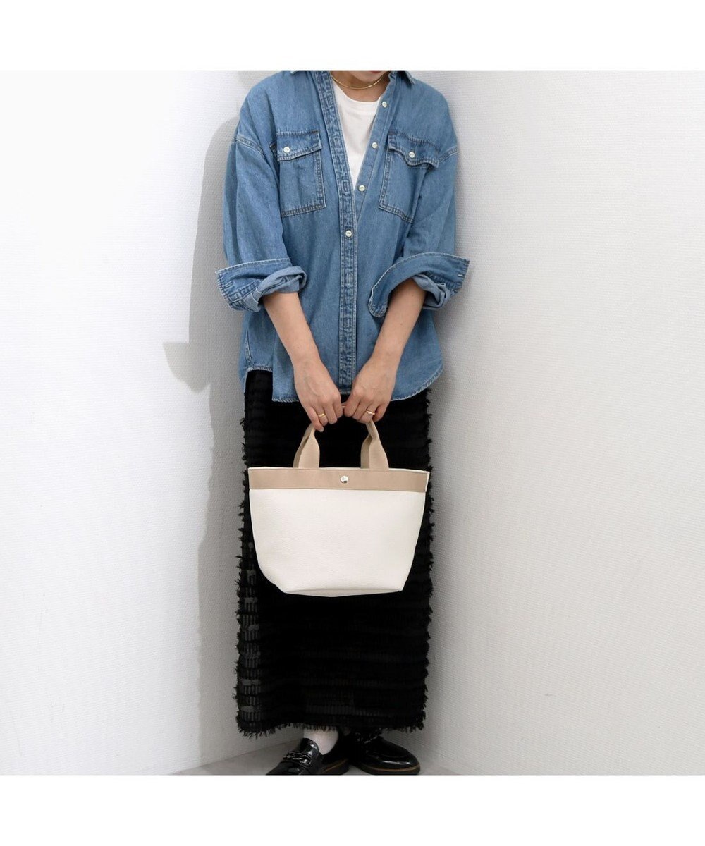 UNBILLION カシュカシュ cachecache / シュリンク舟型2wayトート 