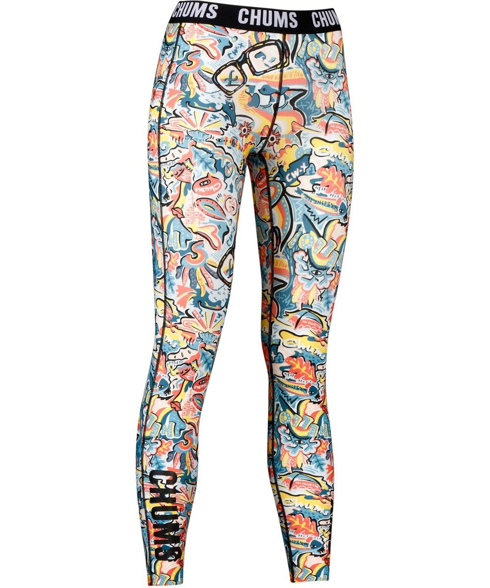 CW-X 【WOMEN】 レディススポーツタイツ CHUMS (チャムス)コラボ 脚スッキリ。動き軽やか。 吸汗速乾 LNY300 /ワコール 