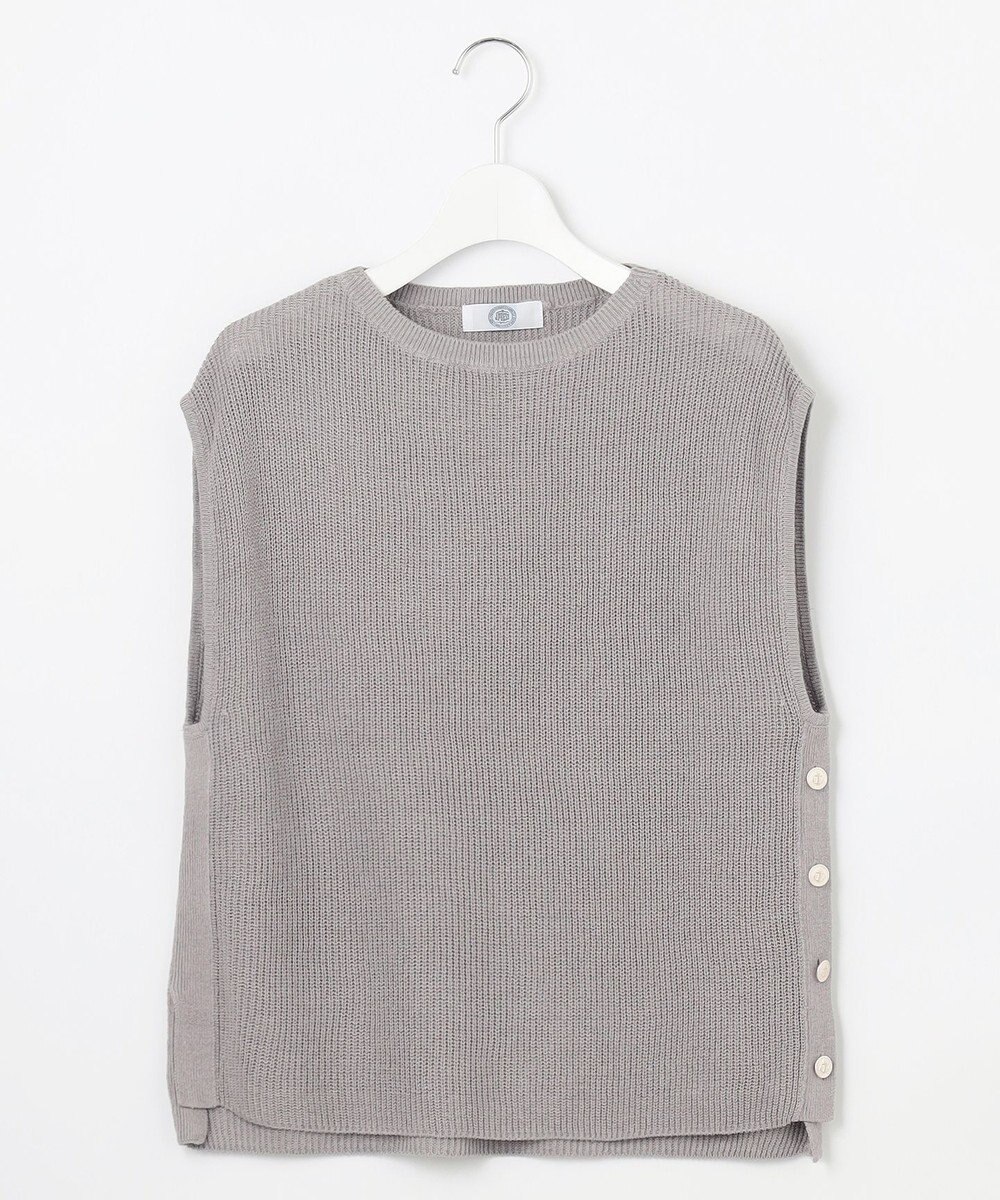 J.PRESS LADIES S 【洗える】Linen Cotton Vest  ニット ベスト 
