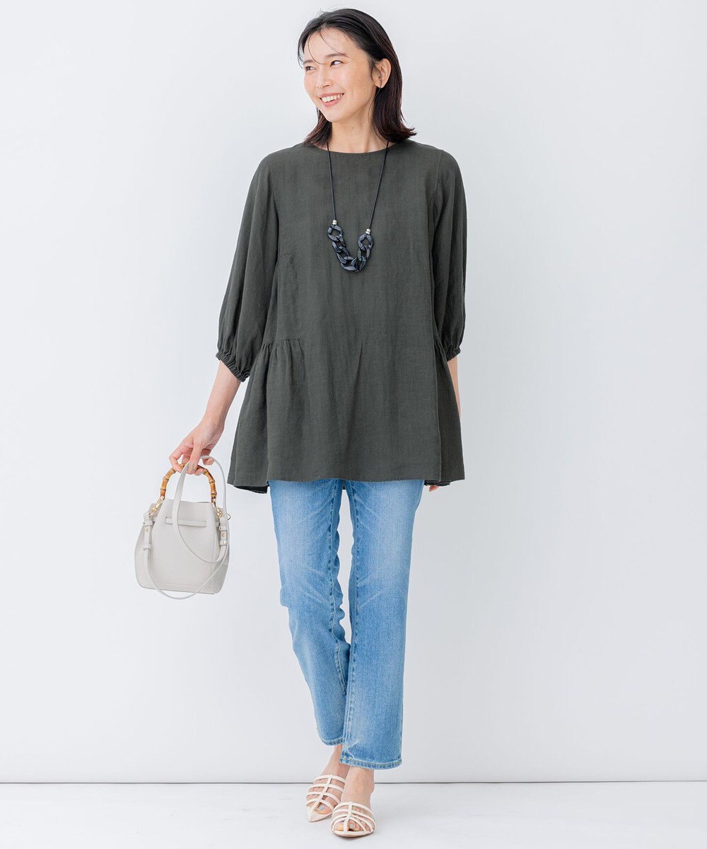 23区 バンブーハンドルミニショルダーバッグ 