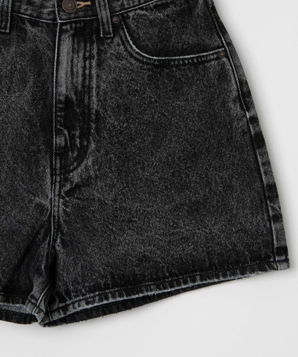 WEGO 台形デニムショートパンツ 