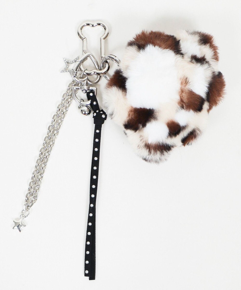 WEGO ファーにくきゅうセットキーホルダー 