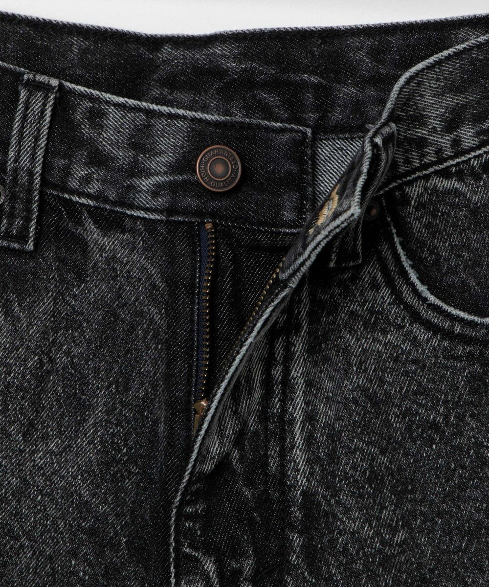 WEGO 台形デニムショートパンツ 