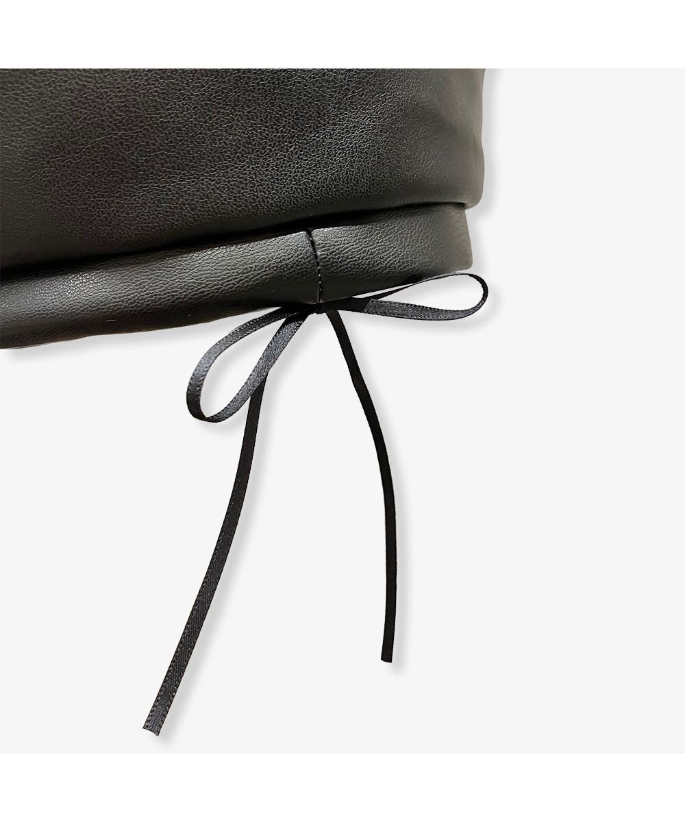 林八百吉商店 un chapeau  エコレザーベレー 