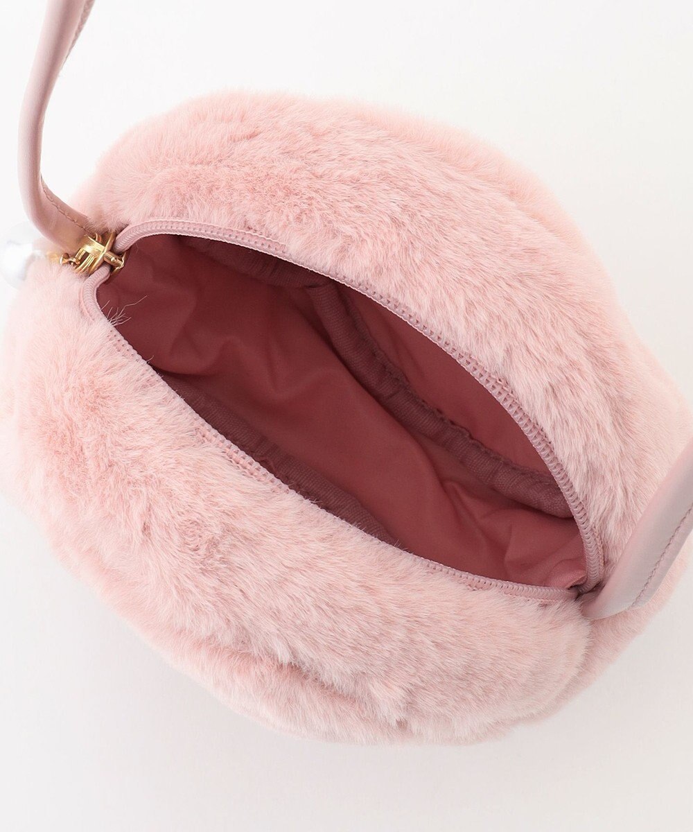 ANY KIDS フェイクファーポシェット 