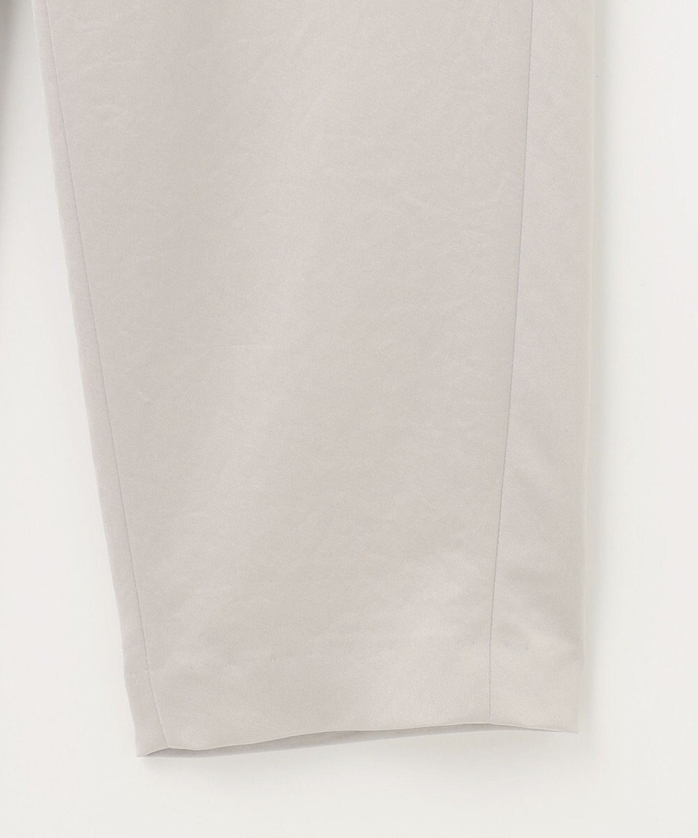 自由区 【洗える】ヘビーサテン イージーパンツ 