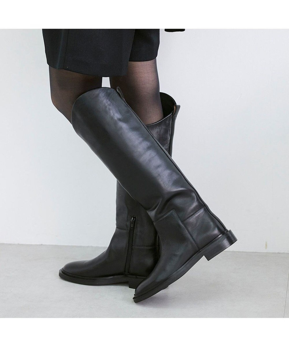 MODE ET JACOMO <carino>レザーロングブーツ 