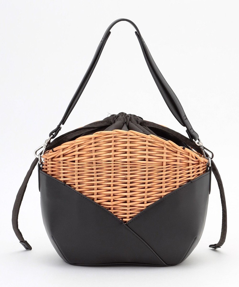 Y'SACCS 【ムック本掲載】ウィッカーバスケットショルダー 