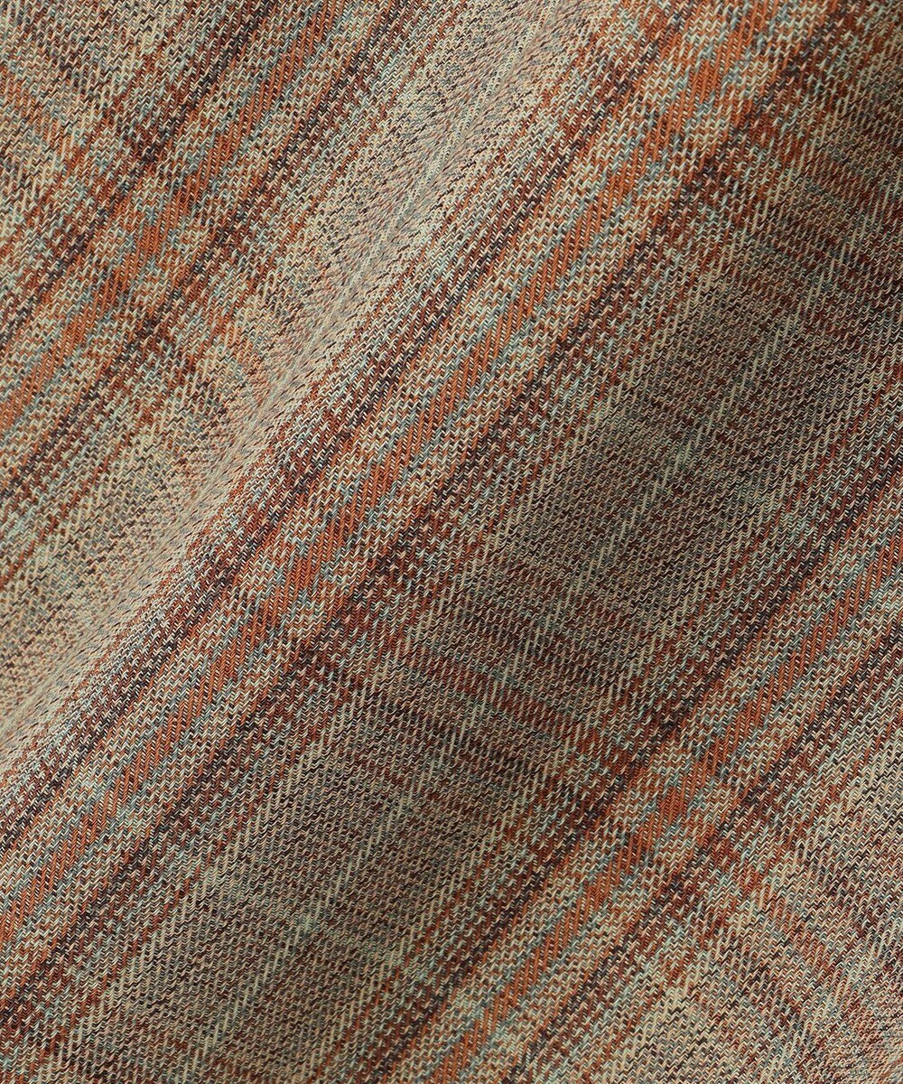 BEIGE， SELMA / チェックウールラッフルスカート 