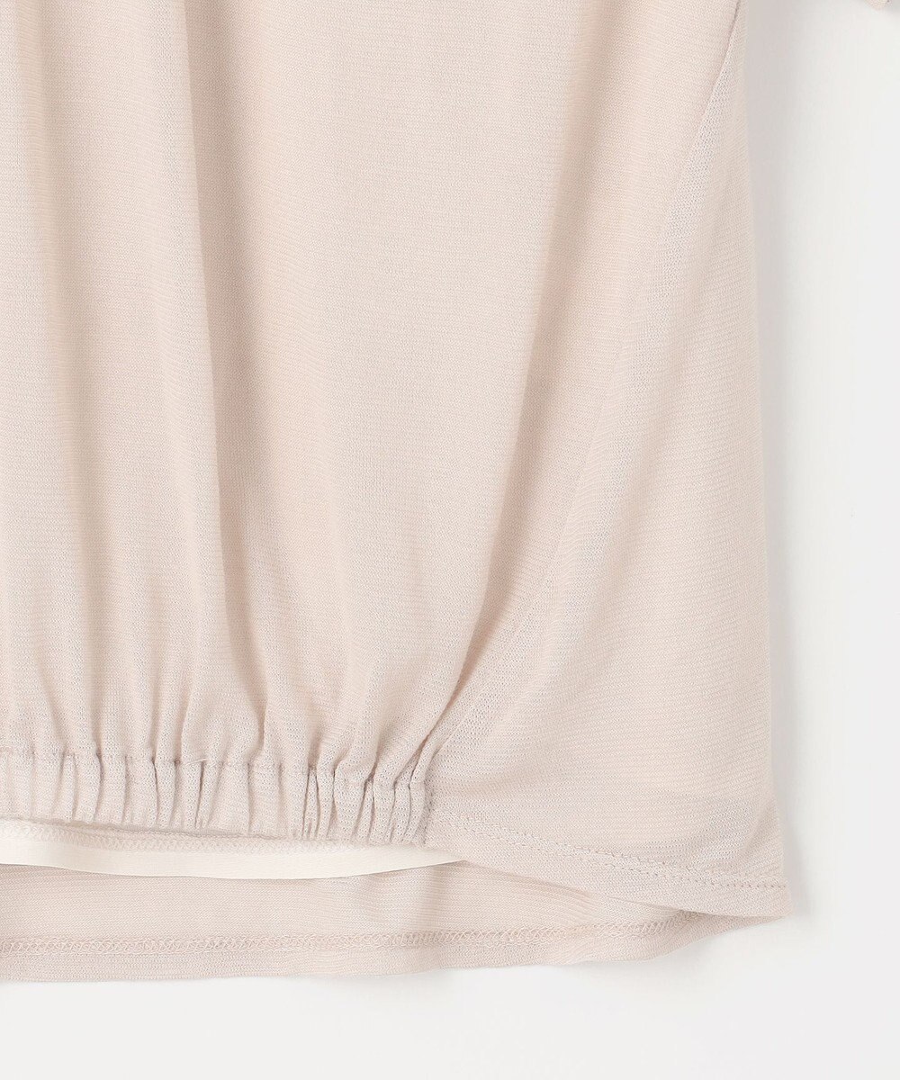 J.PRESS LADIES S 【洗える】ミラノ風天竺シアー カットソー 