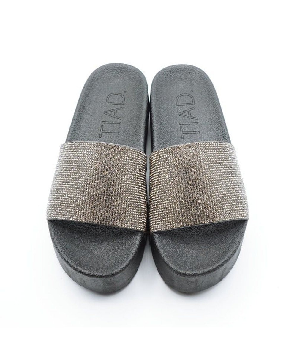 APOM ラインストーンリカバリーサンダル 