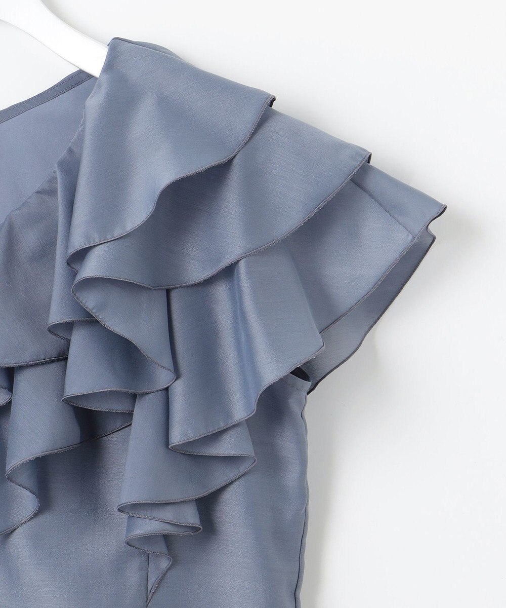 Feroux 【洗える】エアリーフリル ブラウス 