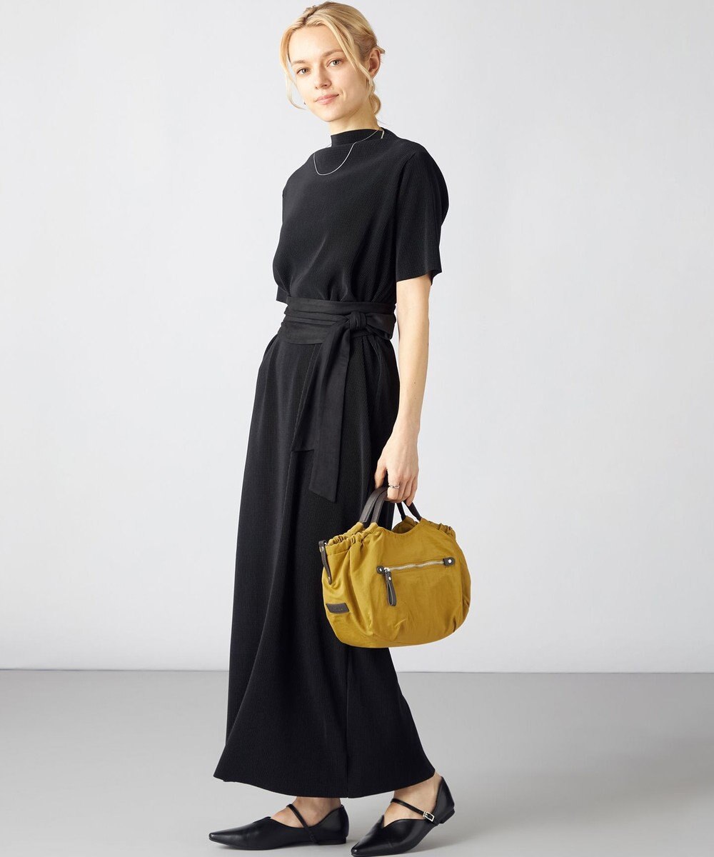 LA BAGAGERIE 【MONICA】サイドギャザー2WAYトートバッグ Sサイズ 