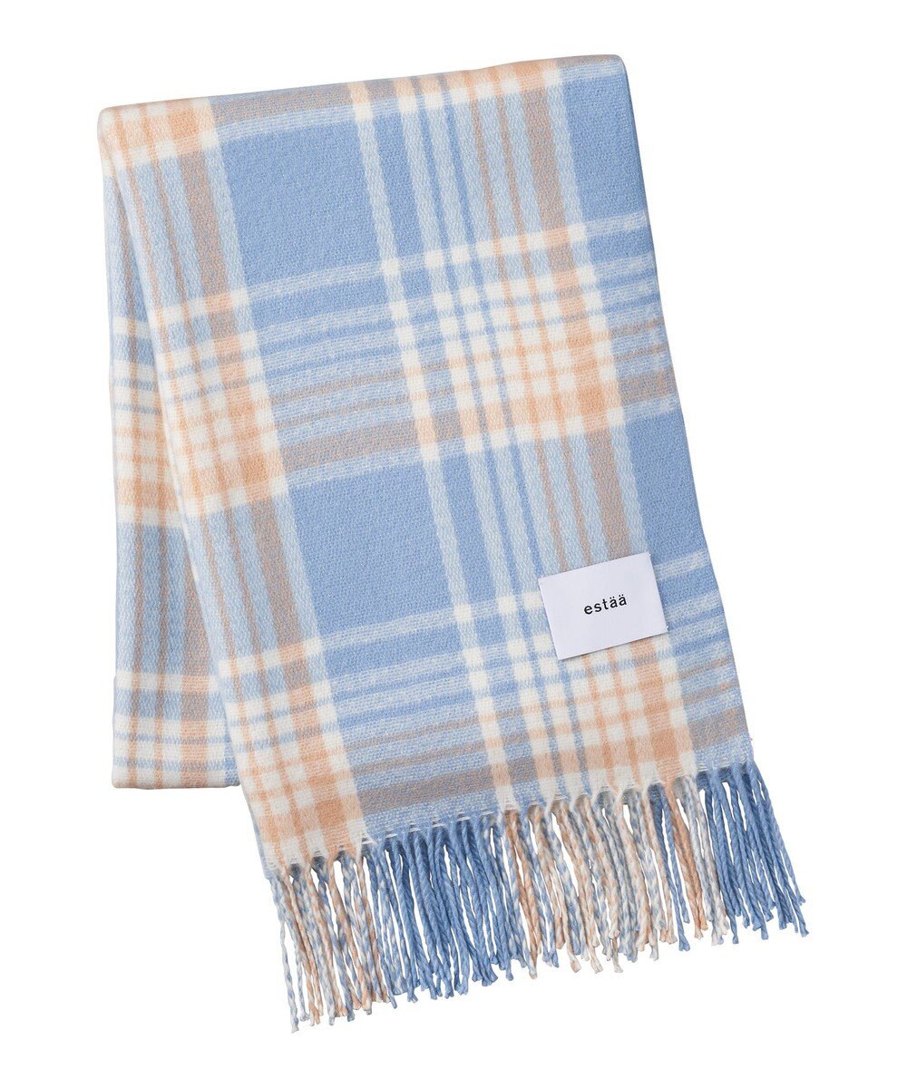 MOONBAT estaa パフィーラメストール グラデーションチェック／手洗い可 