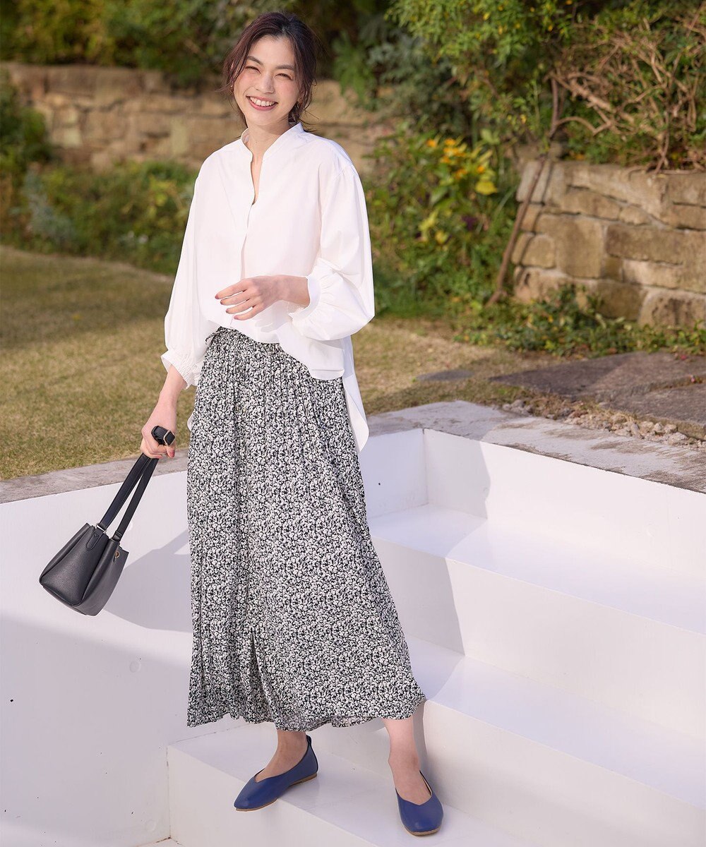 ANY 【WEB限定】【UVカット/抗菌防臭/速乾】エニィファンクション　スキッパーブラウス 