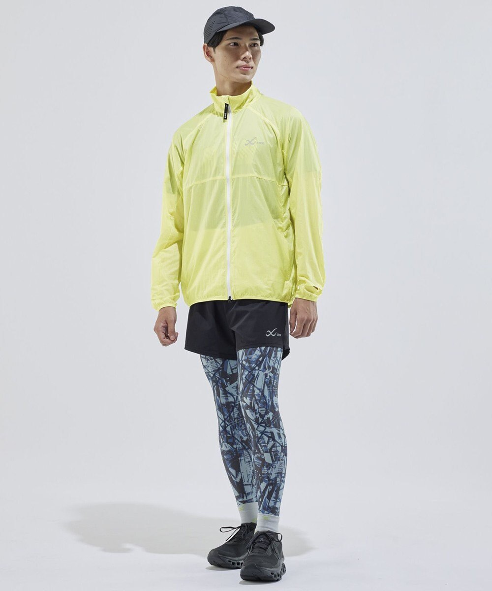 CW-X 【UNISEX】 CW-X ウインドブレーカー 上下開きファスナー スポーツウェア 長袖 ハイネック ユニセックス DWR599 /ワコール 