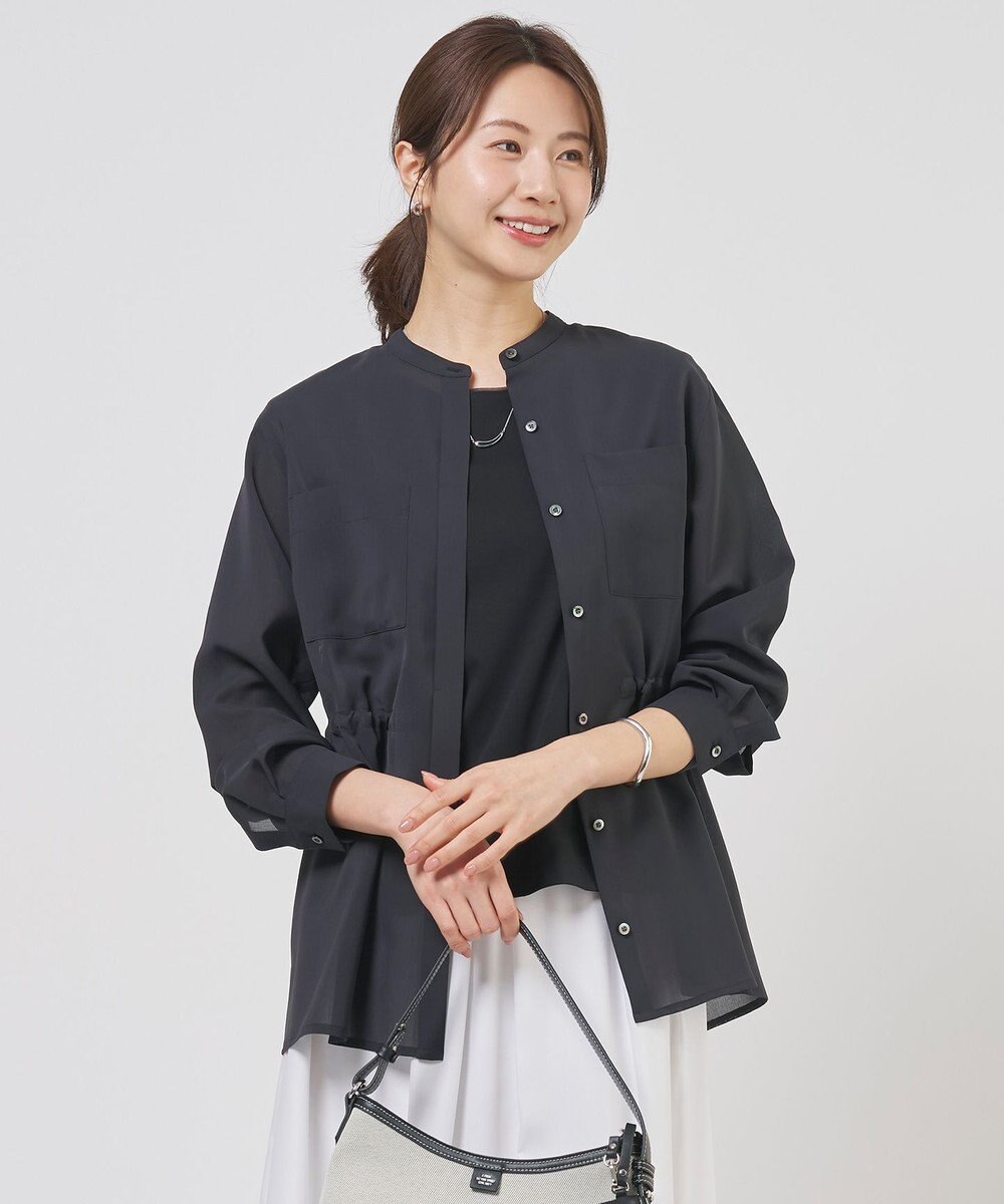 J.PRESS LADIES S RELAXION Sheer ボイル ブラウス 