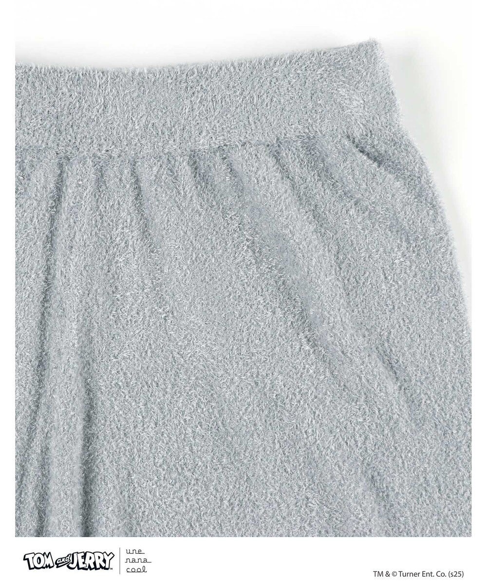 une nana cool トムとジェリー × une nana cool なめらかふわふわプルオーバー&ハーフパンツセット 
