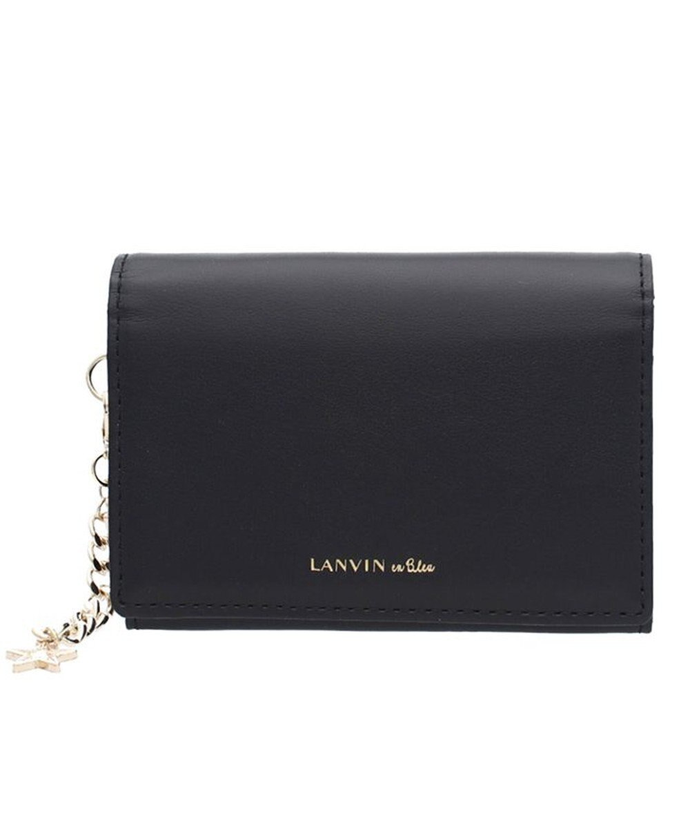 LANVIN en Bleu ルナ 名刺入れ 