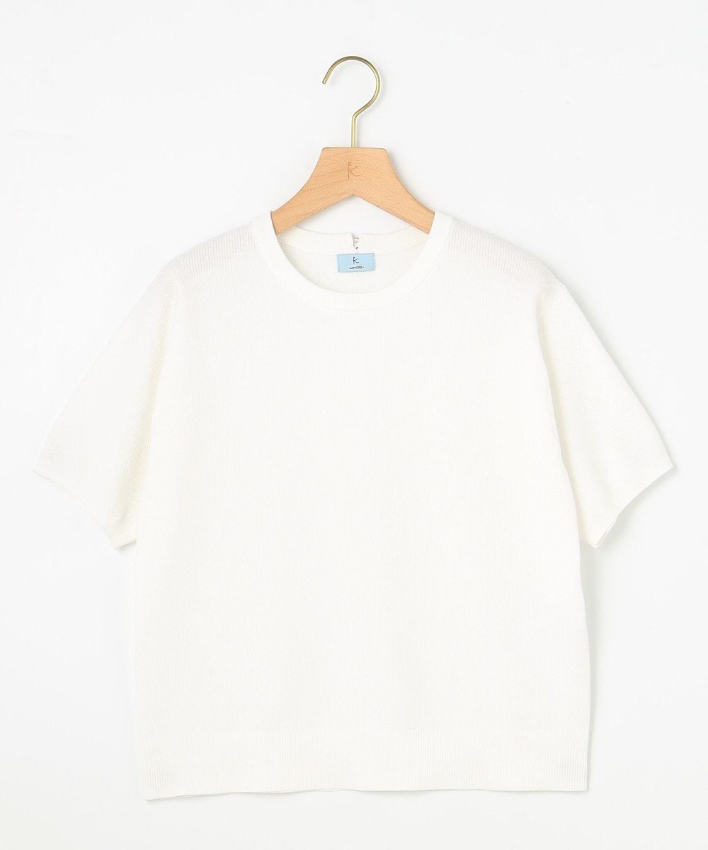 組曲 L カノコニットＴシャツ 