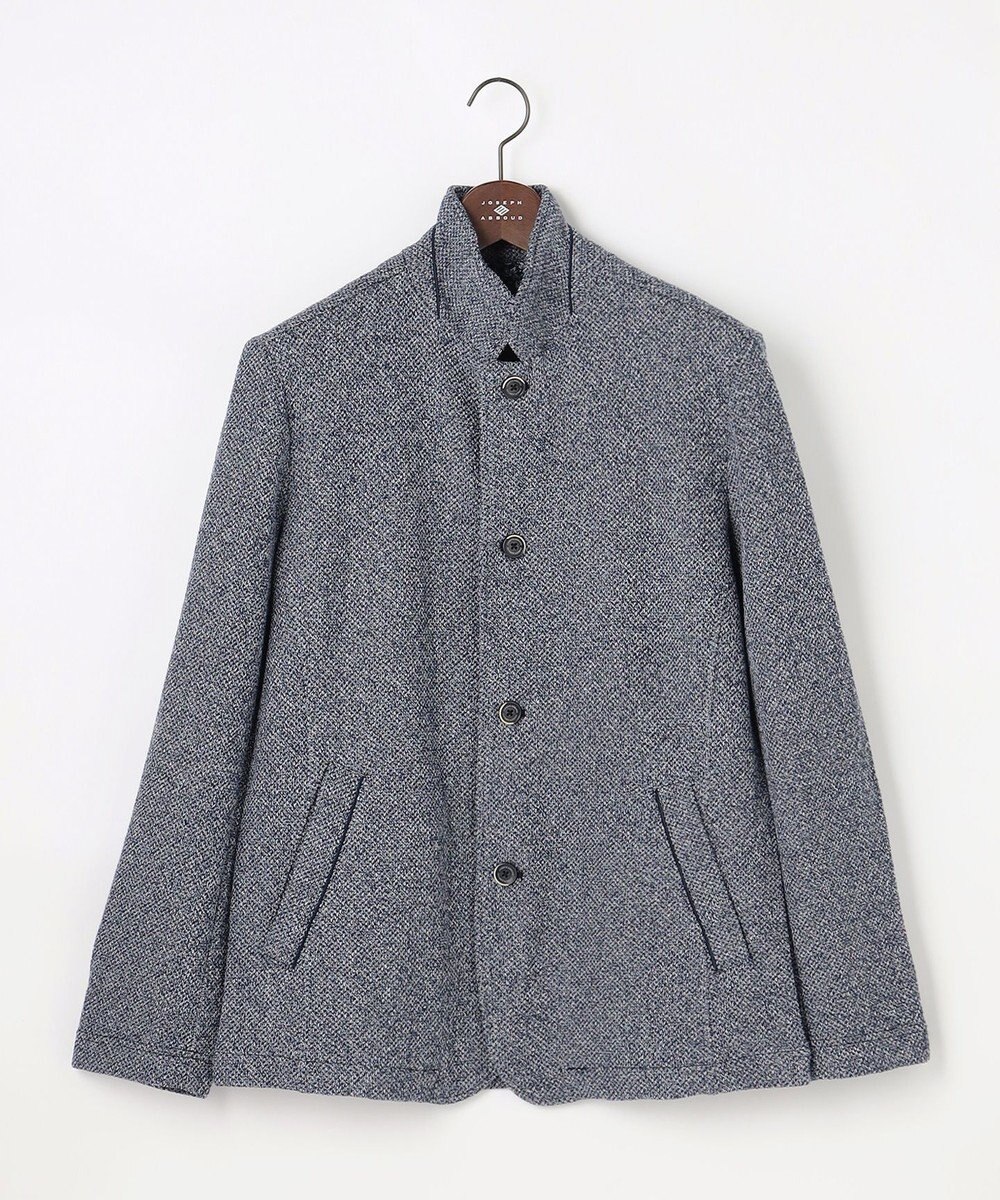 JOSEPH ABBOUD 【ストレッチ/カーディガンジャケット】コットンメランジジャージー ジャケット 