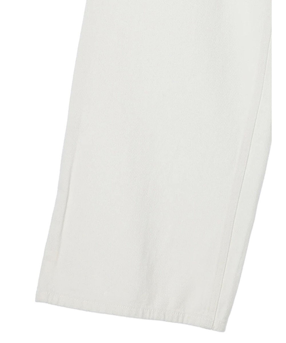 Green Parks ・ＥＬＥＮＣＡＲＥ　ＤＵＥ　ホワイトデニムタックパンツ 