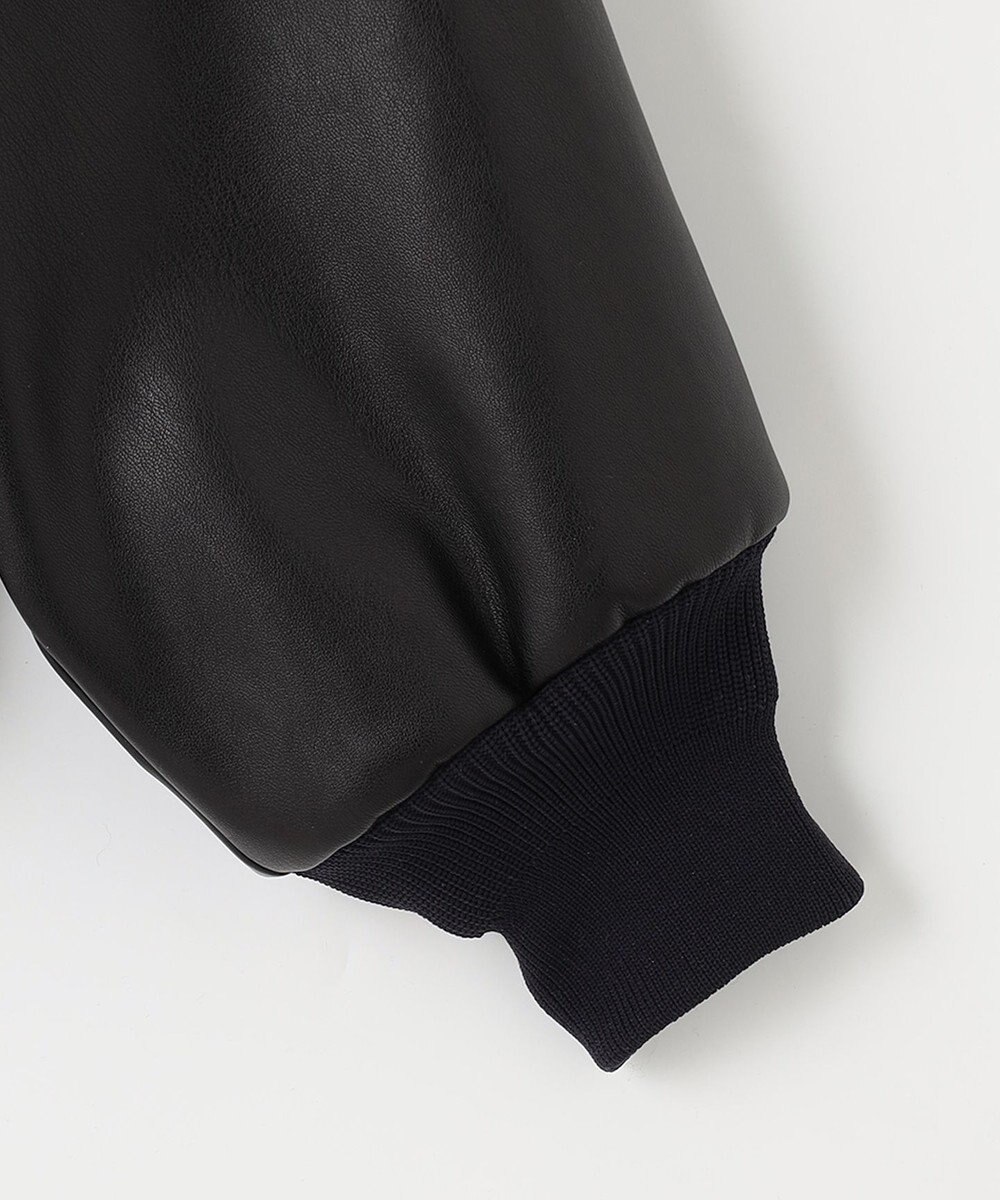 NAVE 【Nave】フェイクラムスキン ブルゾン 