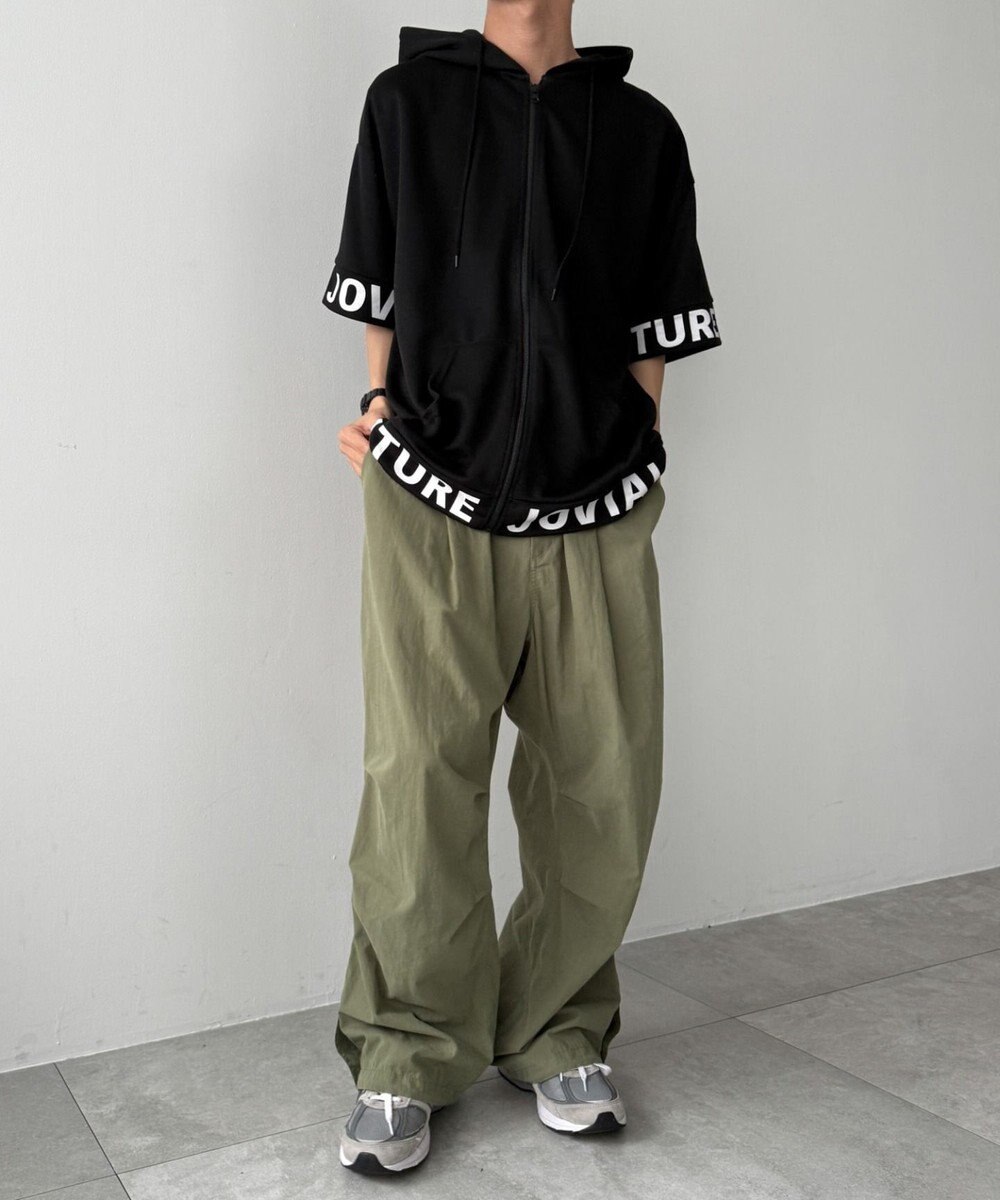 WEGO 【MLXLサイズ展開】グラフィックZIPパーカー（SS） 