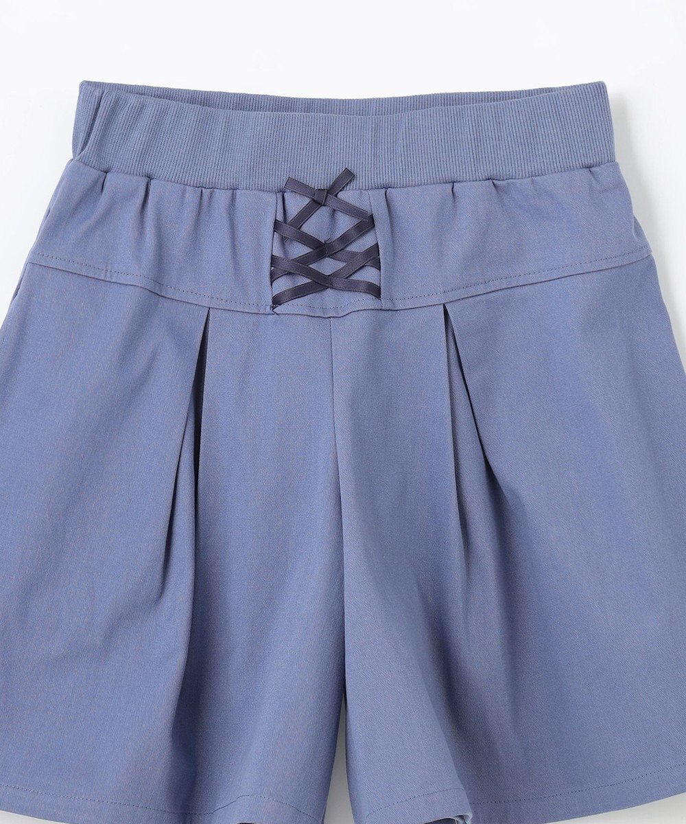 組曲 KIDS 【150-160㎝】レースアップ キュロット 