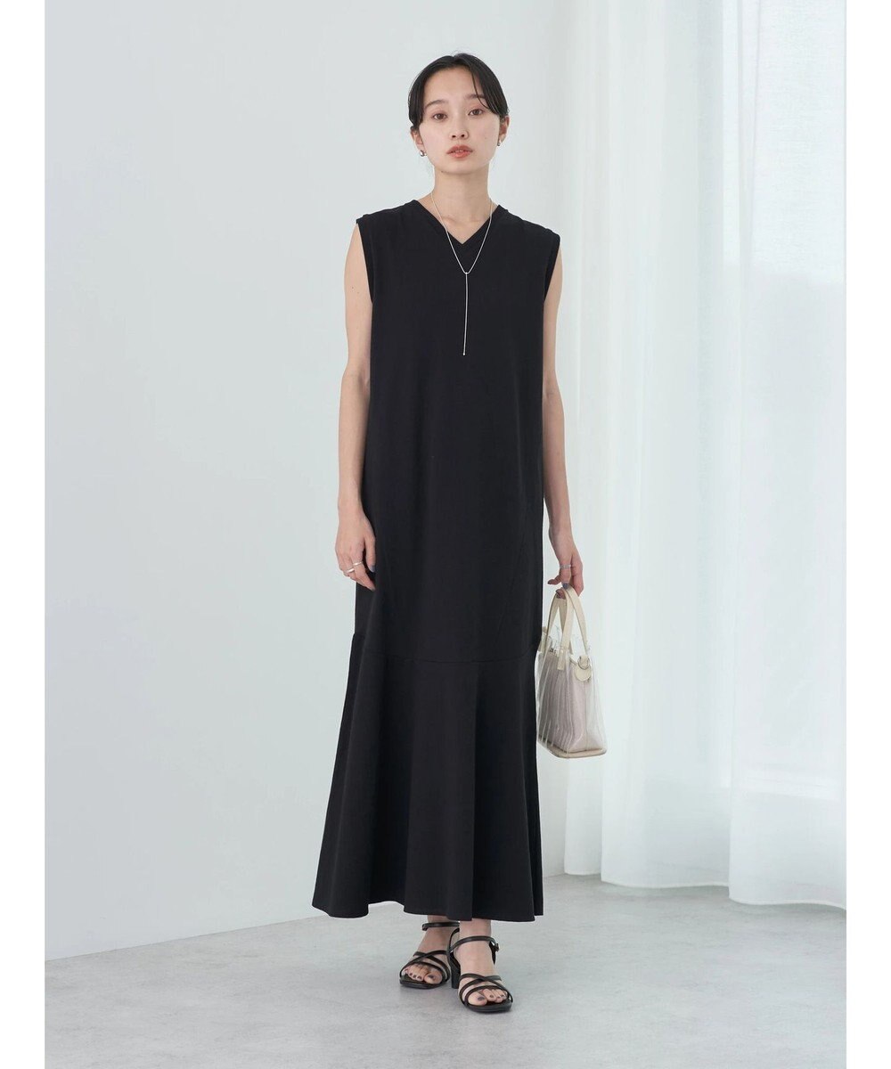 earth music&ecology Ｖネックマーメイドラインワンピース 