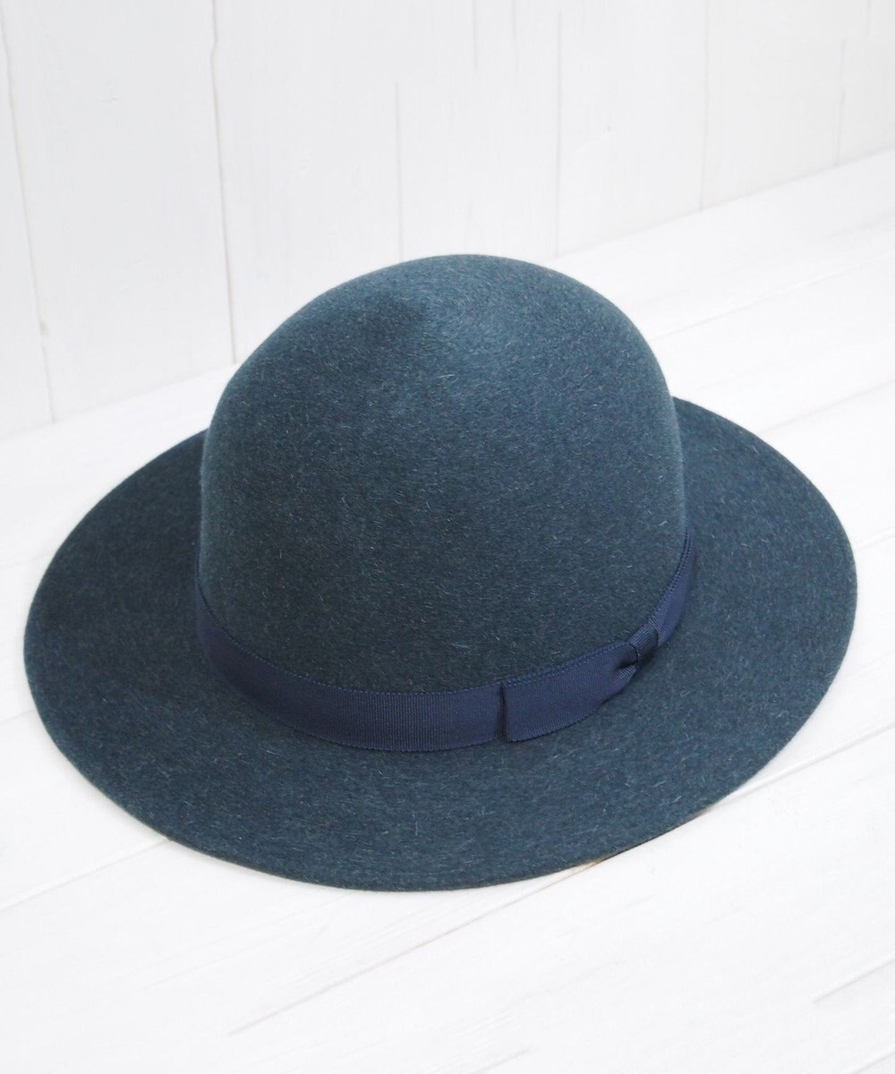 石田製帽 【UNISEX】ポルトガルラビットソフトフェルト オープンクラウン 