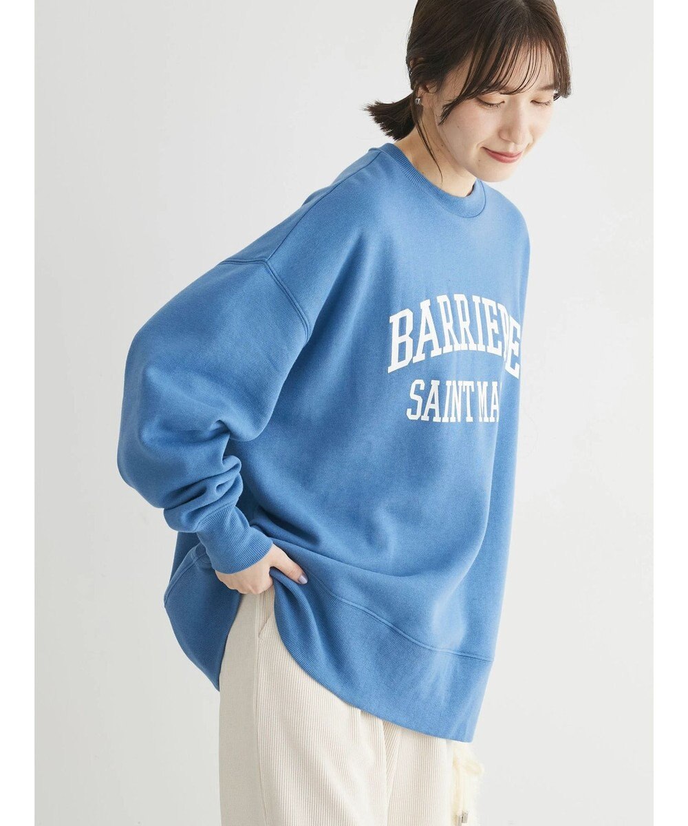 Green Parks 裏起毛ロゴプルオーバー 