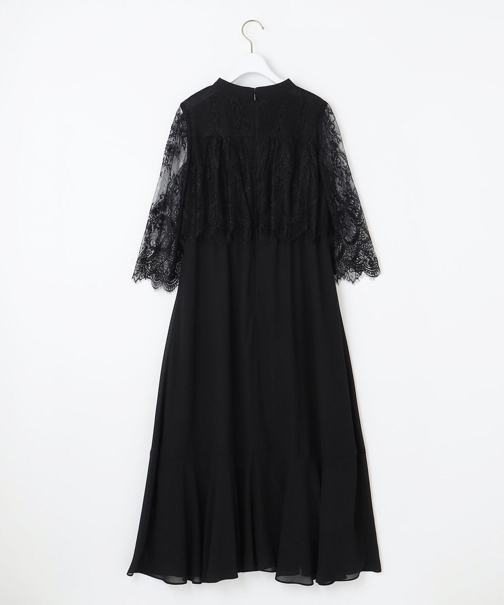 ANY SIS 【洗える】レーシーケープ ドレス 